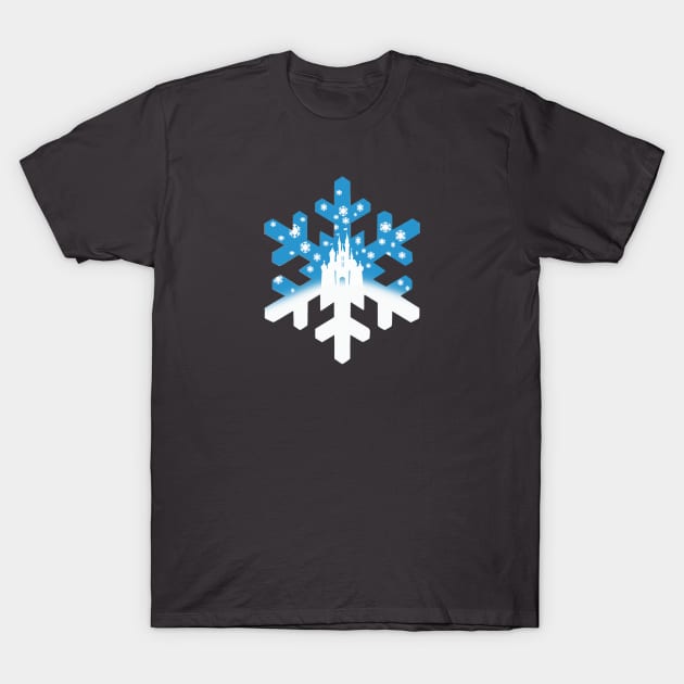 Snowflakes within Snowflake T-Shirt by magicmirror